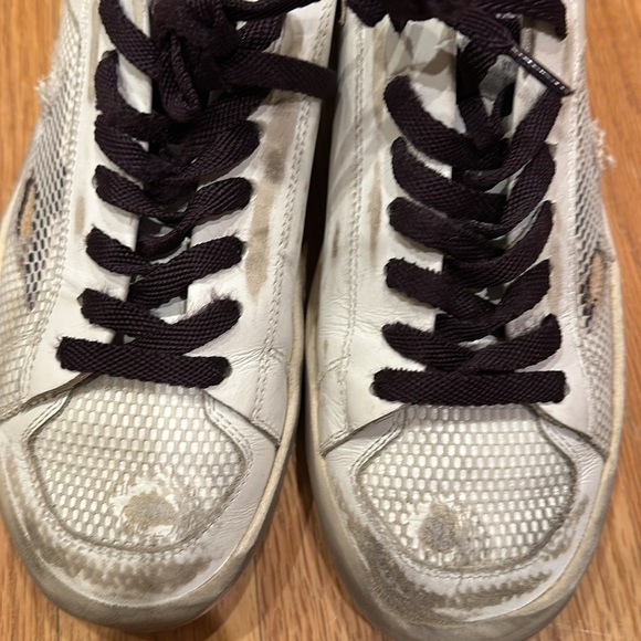 GOLDEN GOOSE STARDAN - EXCELLENT CONDITION- SIZE 37 -PURPLE AND WHITE - Picture 7 of 13
